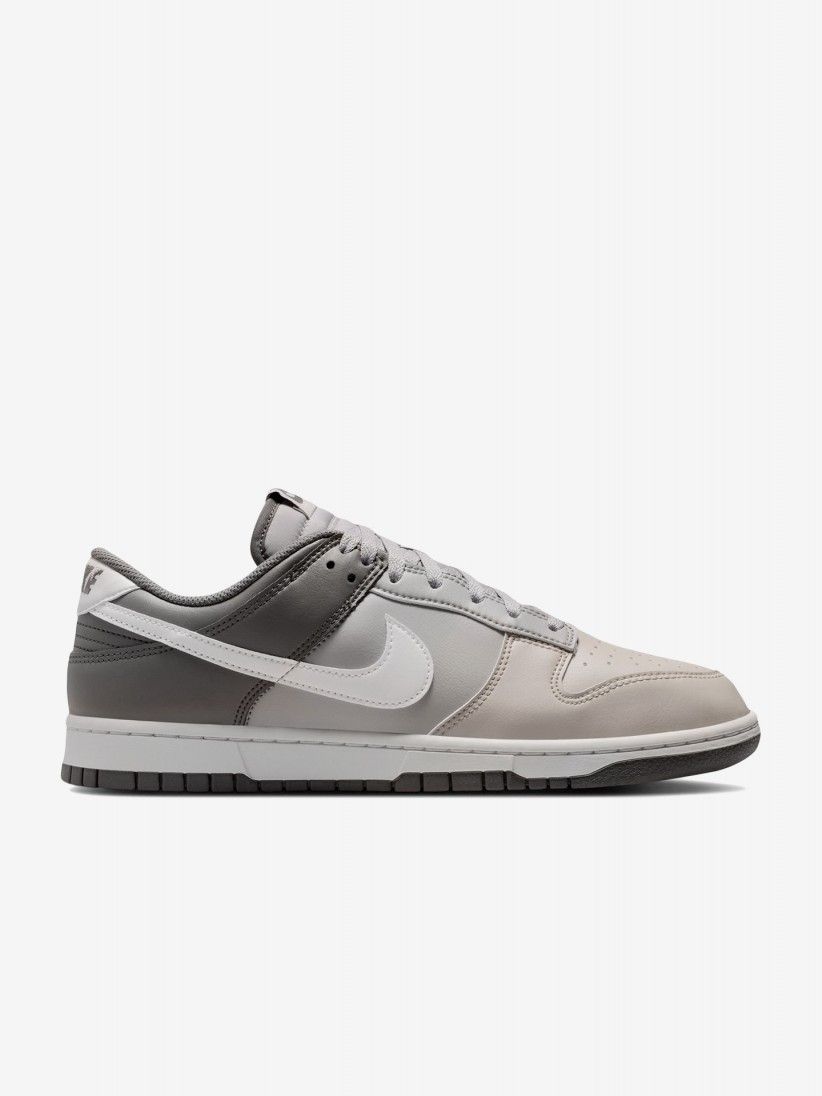 Nike Dunk Low Retro Grey, Beige and White Sneakers For Men