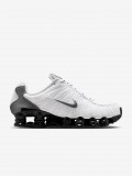 Sapatilhas Nike Shox TL Brancas, Cinzentas e Pretas Para Homem