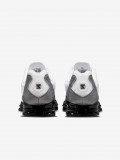 Sapatilhas Nike Shox TL Brancas, Cinzentas e Pretas Para Homem