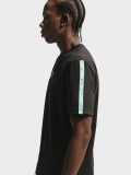 Camiseta de Entrenamiento Nike Sportswear City Side Negra y Azul Para Hombre