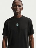 Camiseta de Entrenamiento Nike Sportswear City Side Negra y Azul Para Hombre