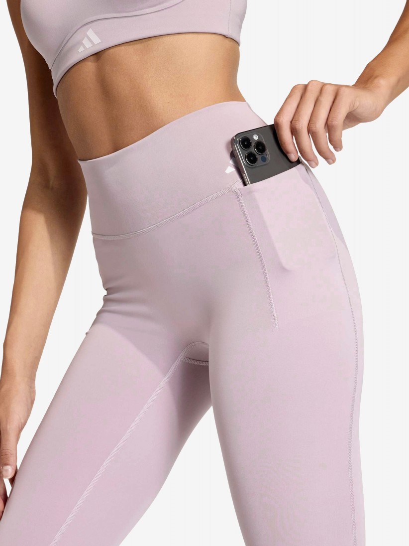 Adidas Optime Workout Climacool W Lilac Training Leggings