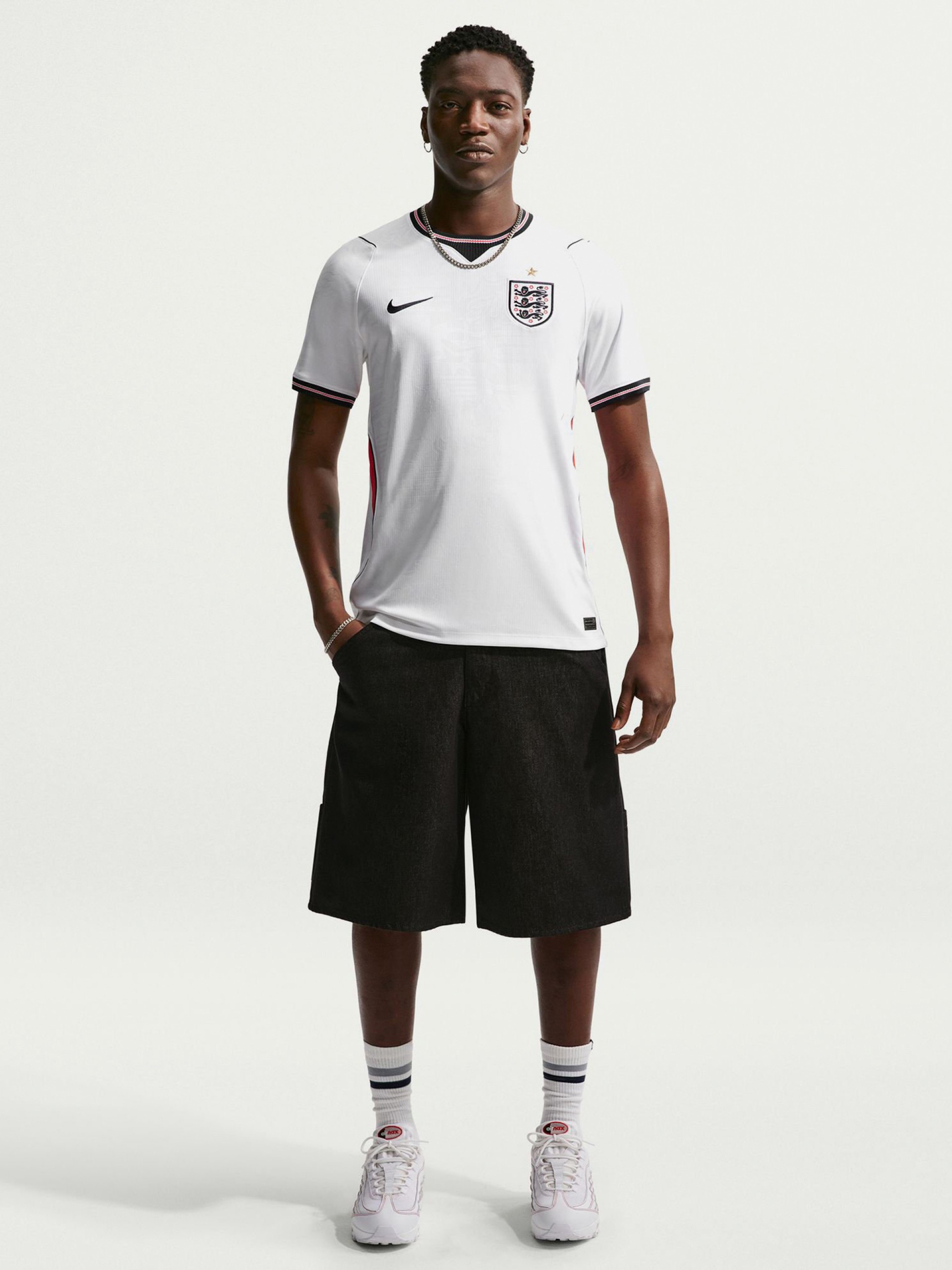 Camiseta Nike Inglaterra Stadium Dri-FIT Equipación Principal 2026