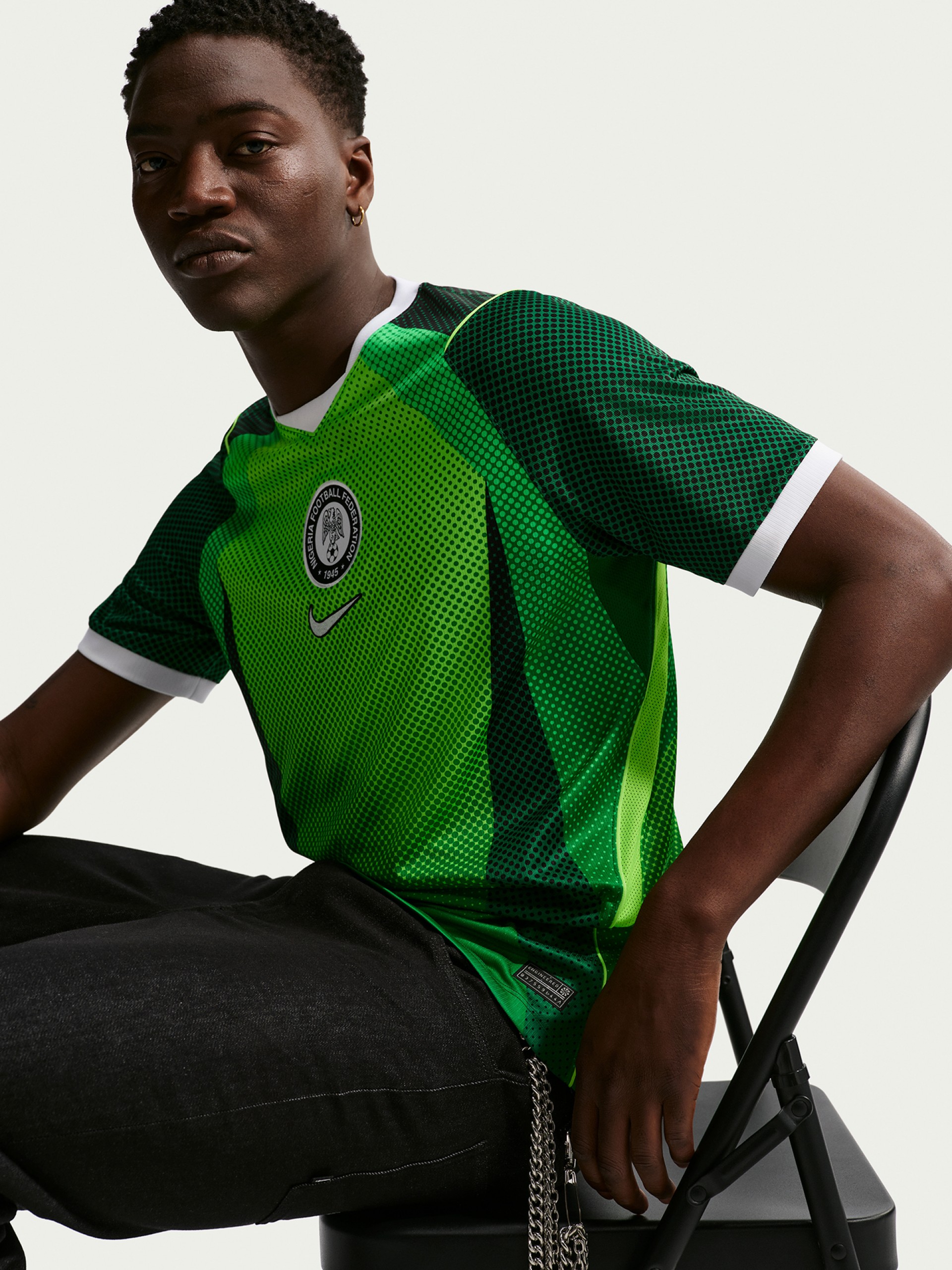 Camiseta Nike Nigeria Stadium Dri-FIT Equipación Principal 2026
