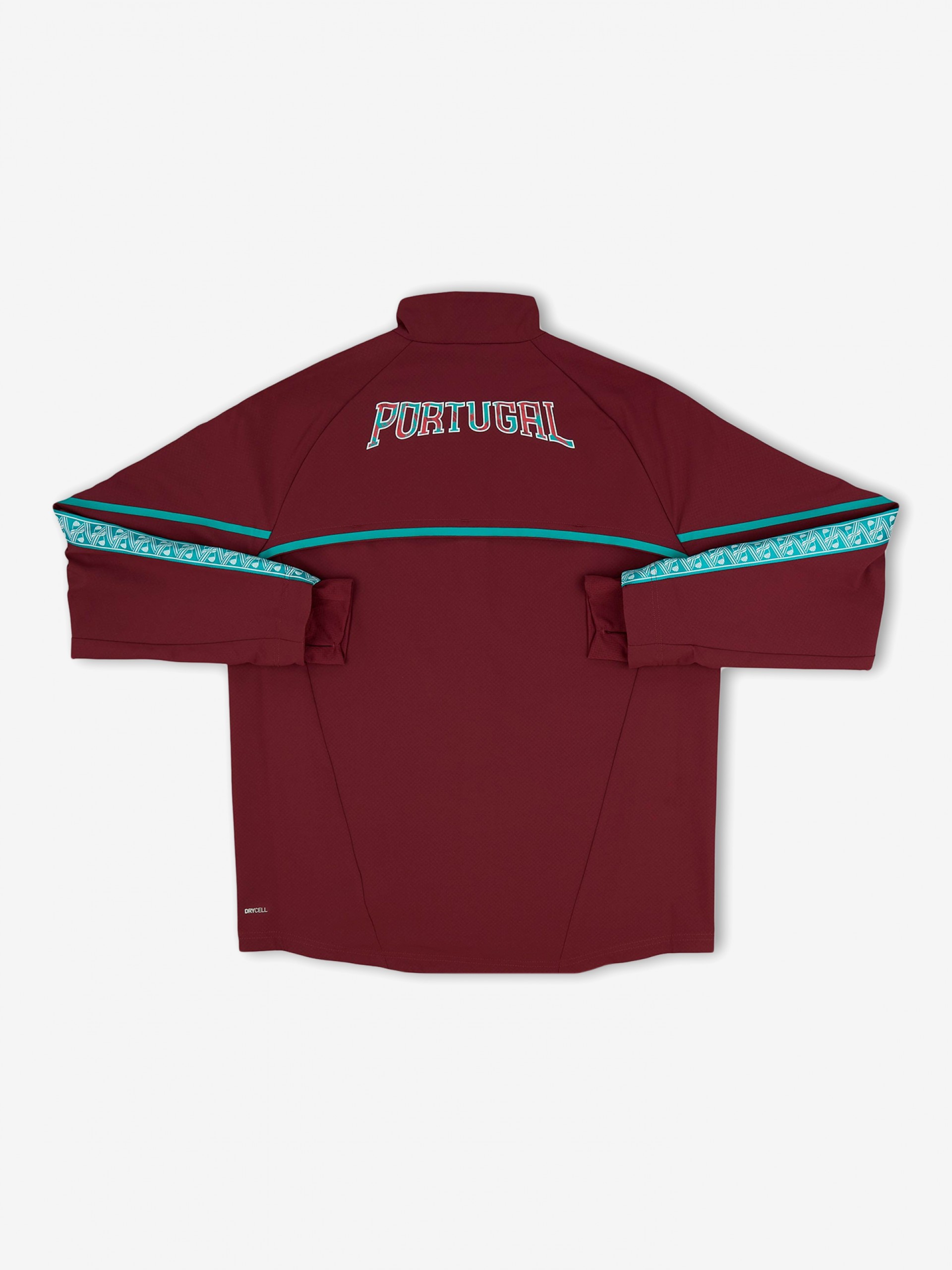 Chaqueta Puma Portugal King Ultimate Anthem 2026 Burdeos y Verde