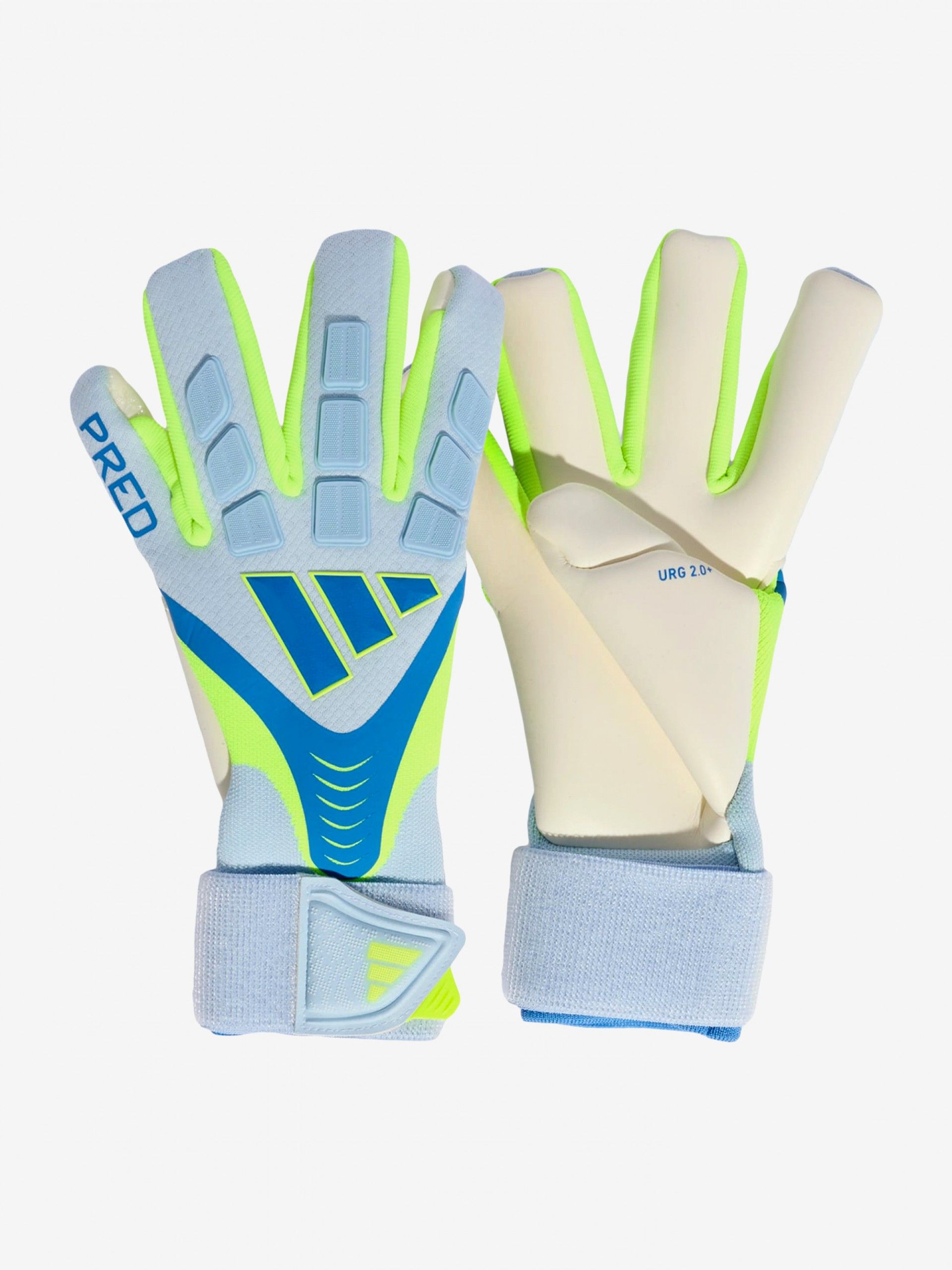 Adidas Predator Pro Strap Blue and Green Goalkeeper Gloves