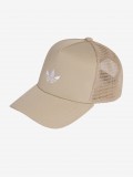 Adidas Adicolor Classic Curved Foam Trucker Beige Cap Adidas Adicolor Classic Curved Foam Trucker Beige Cap