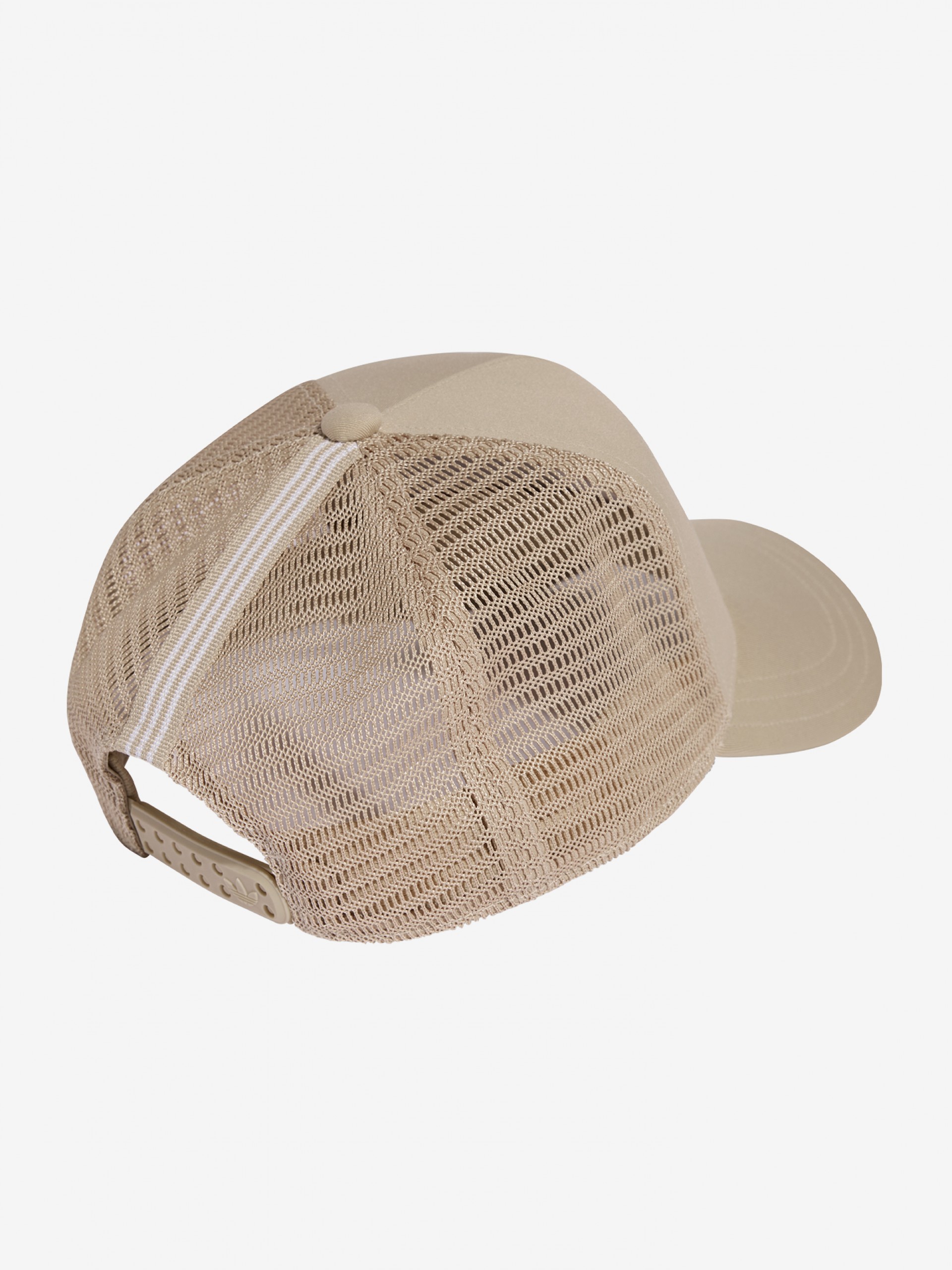 Adidas Adicolor Classic Curved Foam Trucker Beige Cap