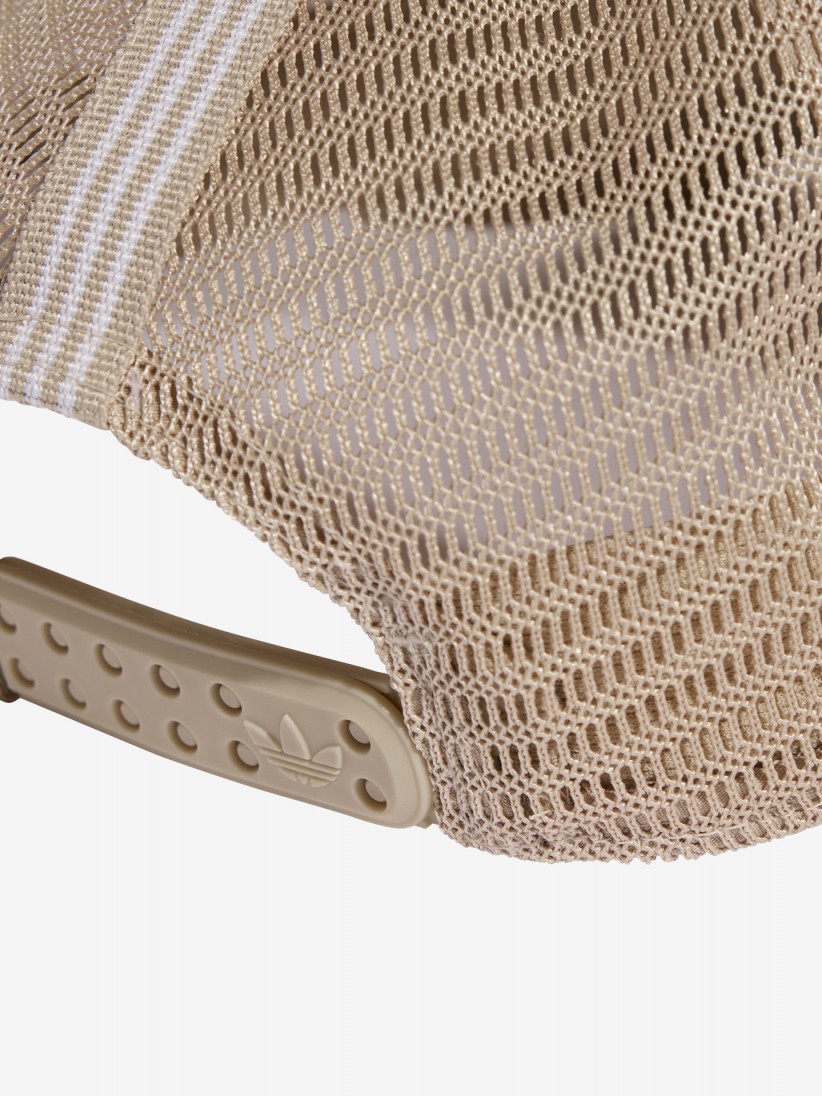 Adidas Adicolor Classic Curved Foam Trucker Beige Cap Adidas Adicolor Classic Curved Foam Trucker Beige Cap