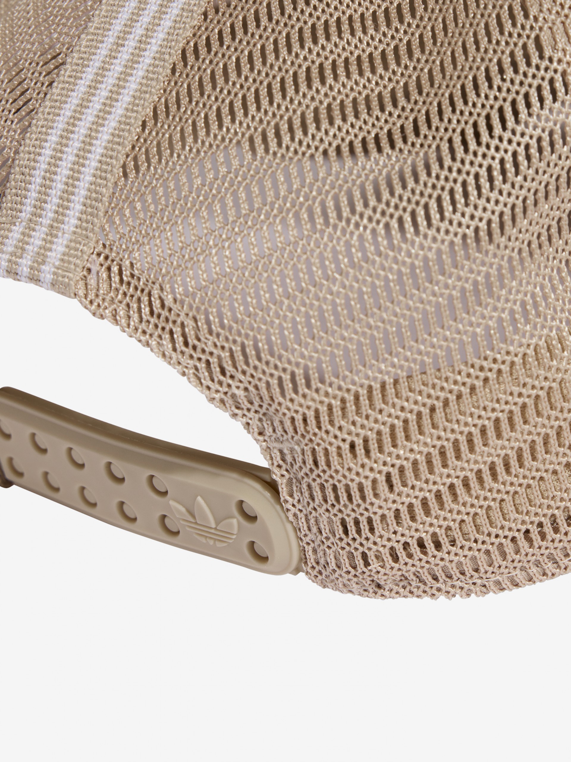 Adidas Adicolor Classic Curved Foam Trucker Beige Cap