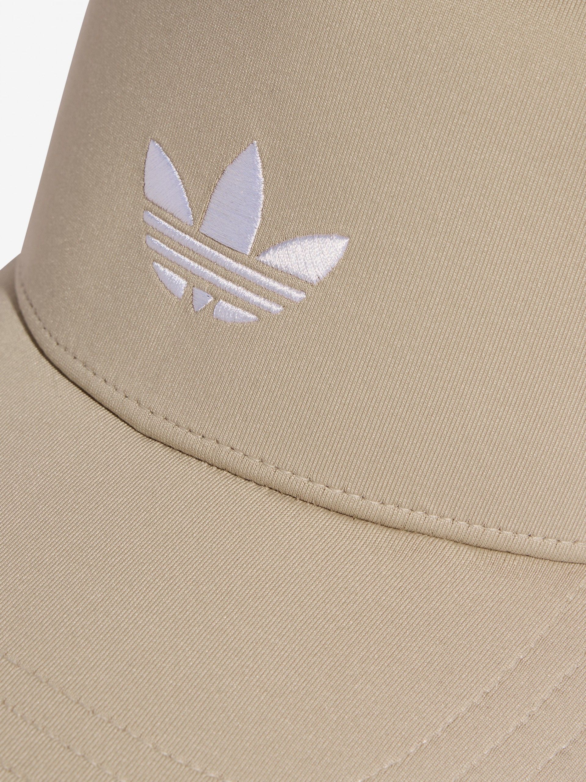 Adidas Adicolor Classic Curved Foam Trucker Beige Cap
