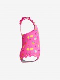Ba�ador Speedo Printed Frill Thinstrap Kids Rosa