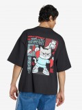 T-shirt Adidas V-Day Heart Broken Cat Graphic Preta