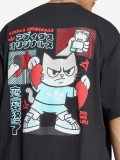 T-shirt Adidas V-Day Heart Broken Cat Graphic Preta