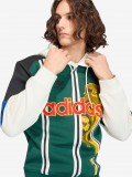 Camisola com Capuz Adidas Archive Football Graphic Verde, Preta, Branca e Azul Camisola com Capuz Adidas Archive Football Graphic Verde, Preta, Branca e Azul