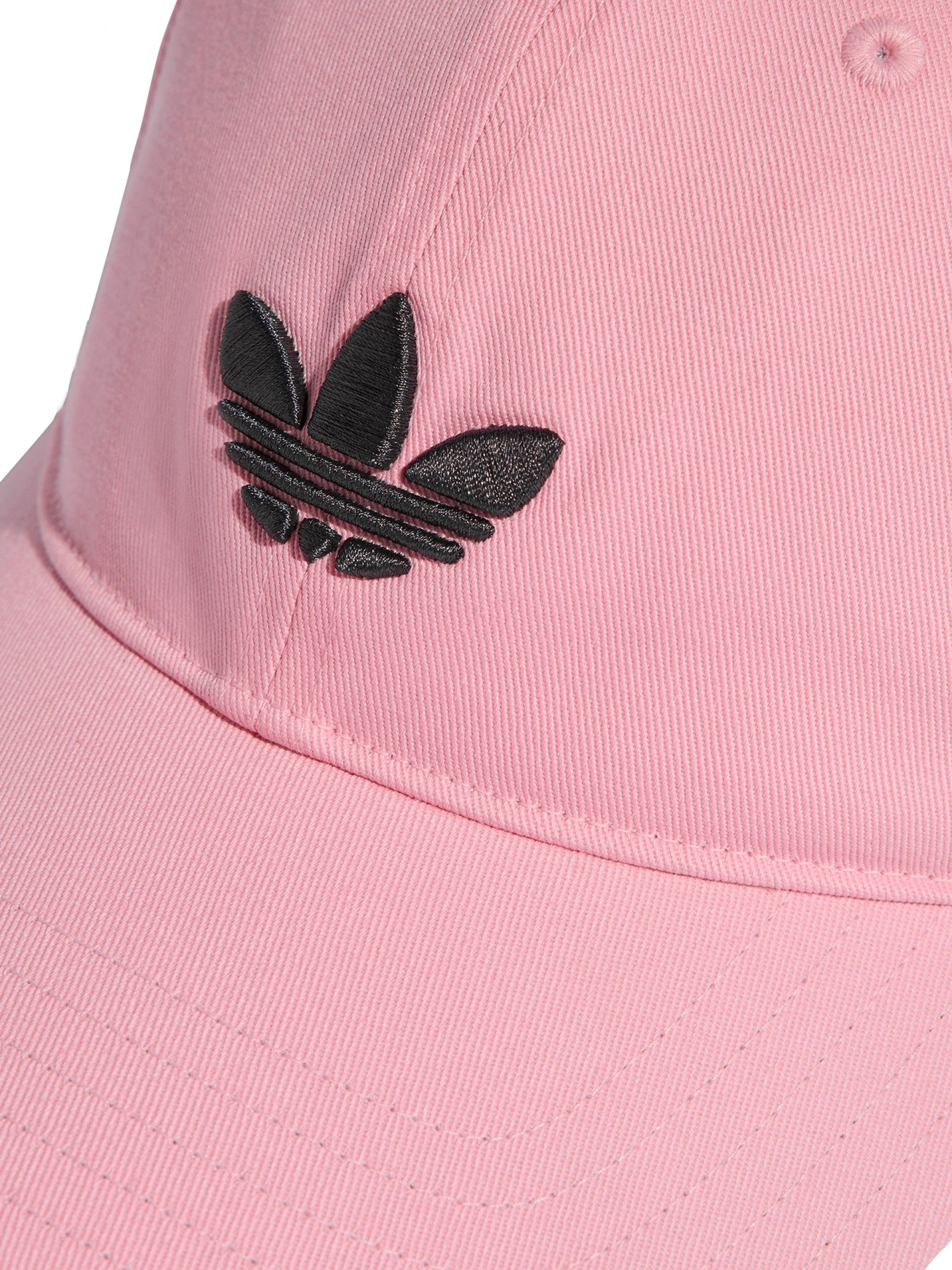 Gorra Adidas Adicolor Classic Trefoil Baseball Rosa y Negra
