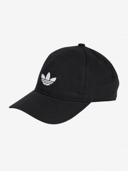 Bon� Adidas Adicolor Classic Trefoil Baseball Preto