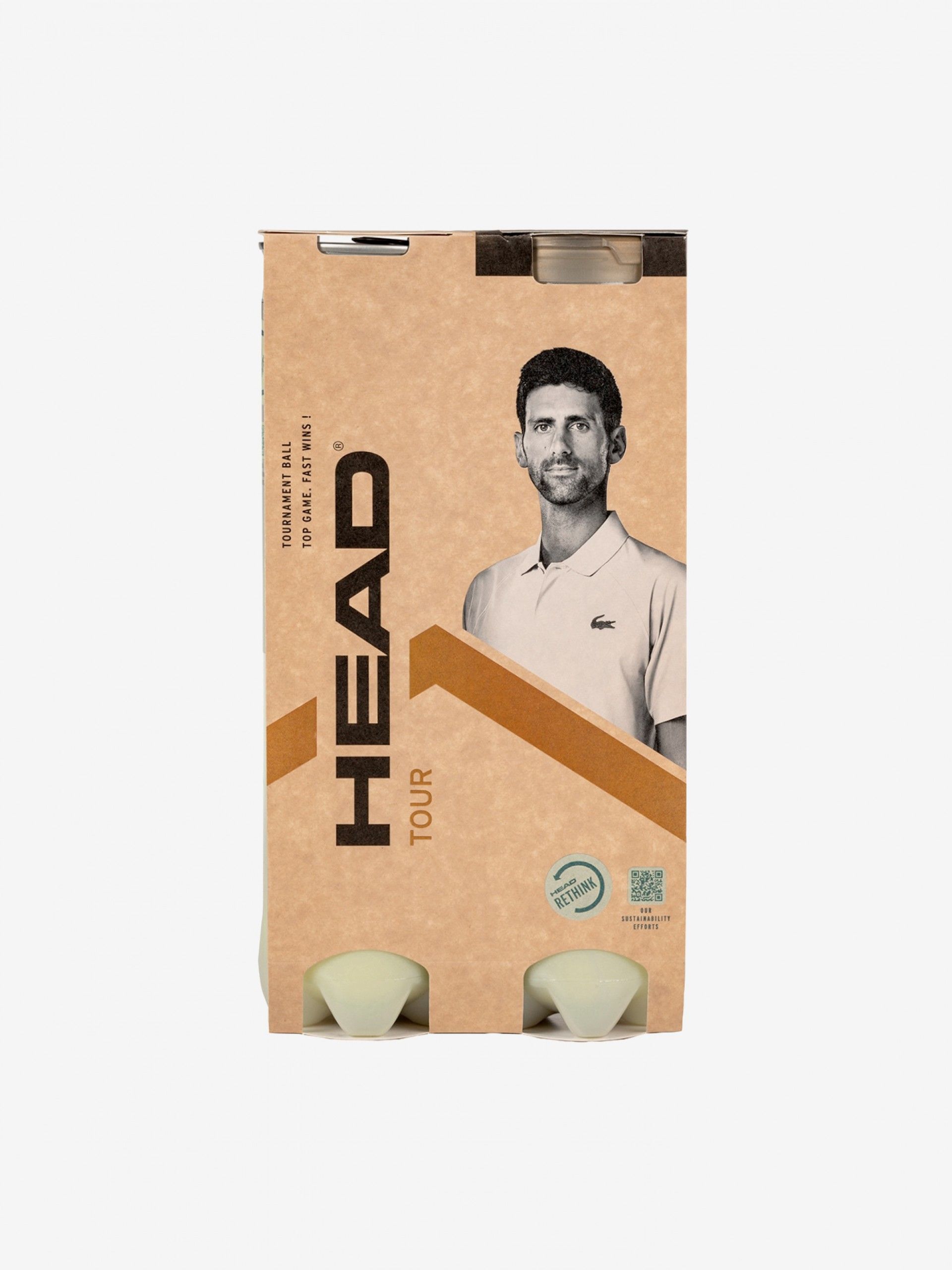 Bolas Head Tour Novak - 2x 4B Ténis