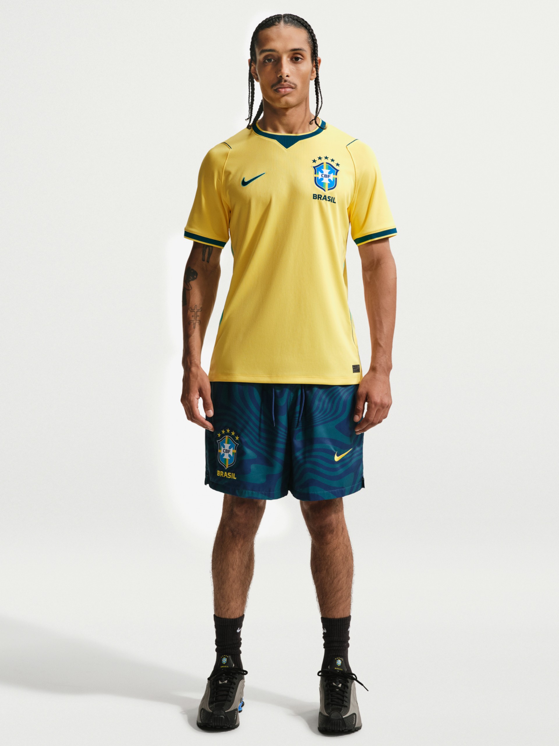 Camiseta Nike Brasil Stadium Dri-FIT Equipación Principal 2026