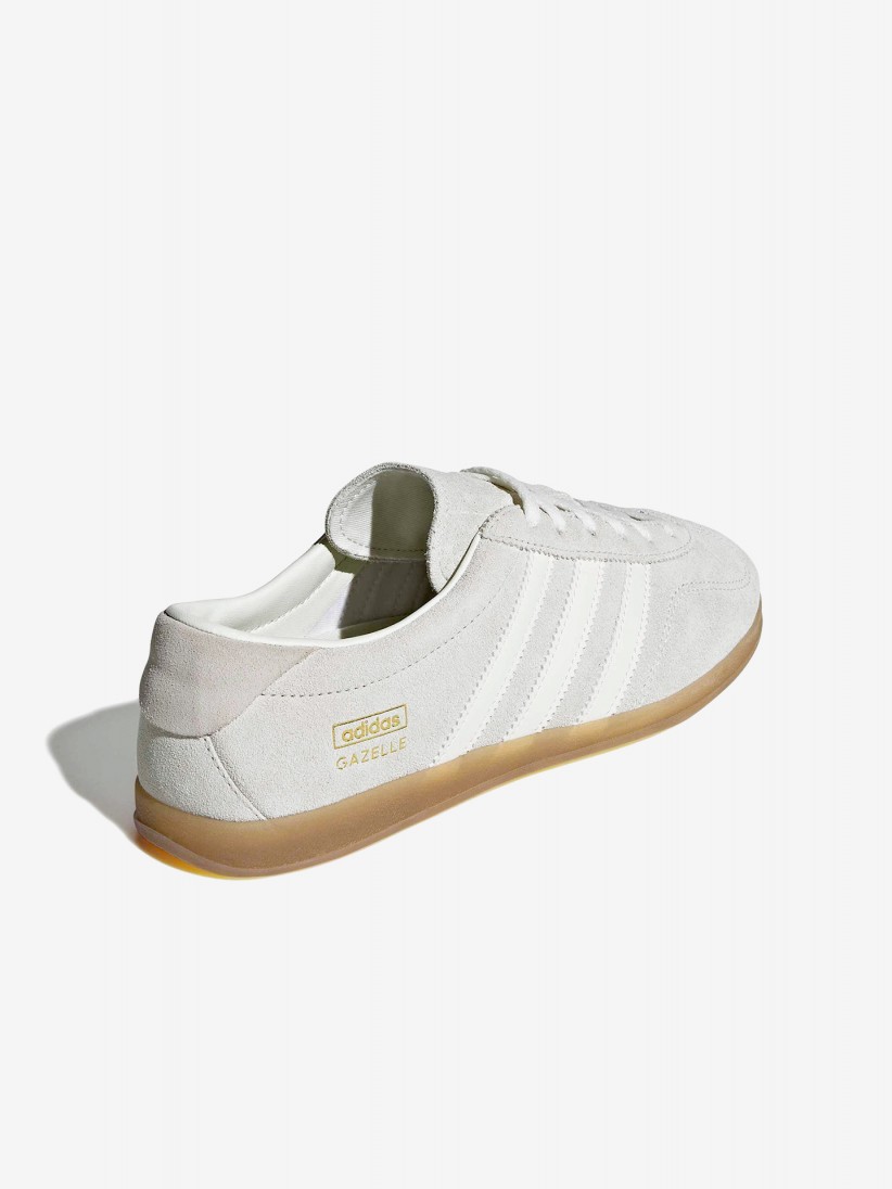 Sapatilhas Adidas Gazelle Lo Pro W Cinzentas e Brancas Sapatilhas Adidas Gazelle Lo Pro W Cinzentas e Brancas