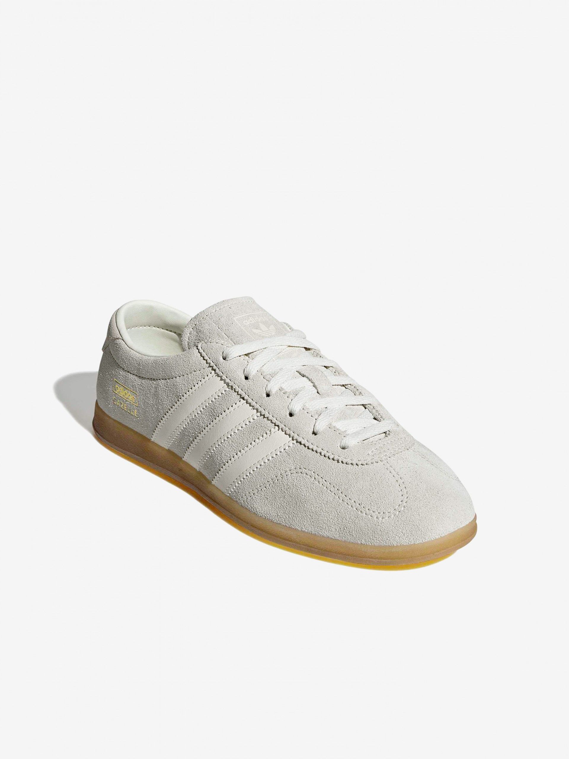 Adidas Gazelle Lo Pro W Grey and White Sneakers