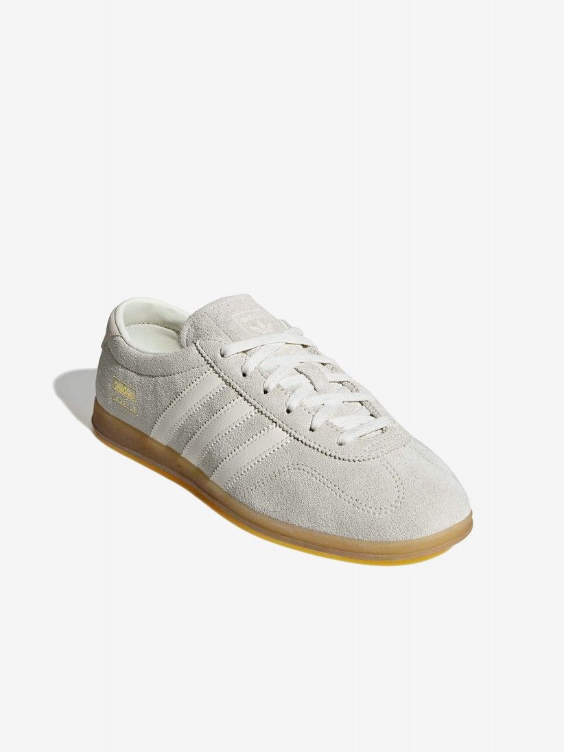 Sapatilhas Adidas Gazelle Lo Pro W Cinzentas e Brancas Sapatilhas Adidas Gazelle Lo Pro W Cinzentas e Brancas