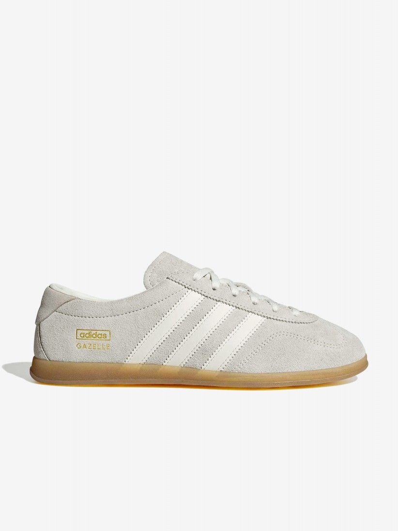 Sapatilhas Adidas Gazelle Lo Pro W Cinzentas e Brancas Sapatilhas Adidas Gazelle Lo Pro W Cinzentas e Brancas