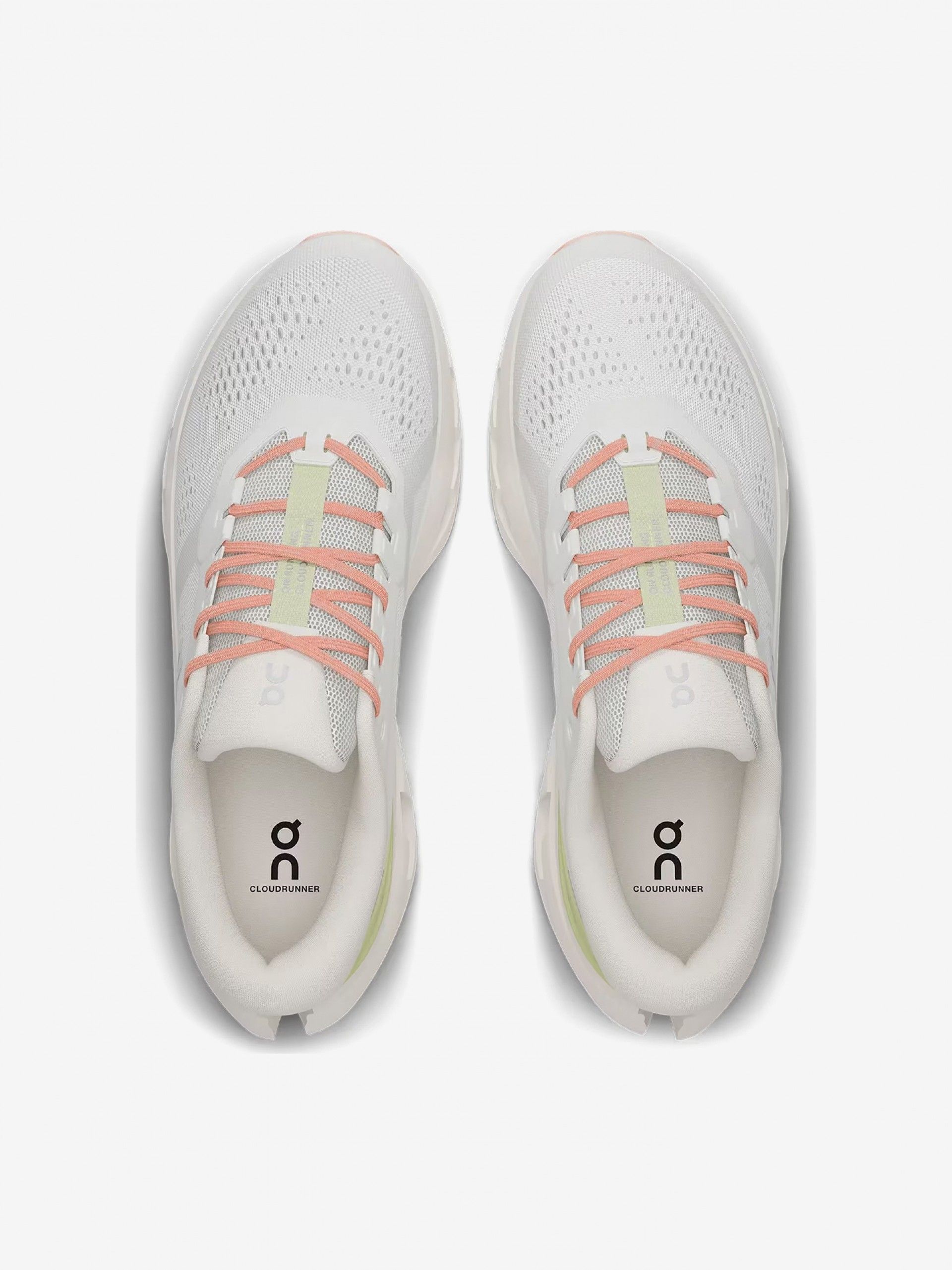 Sapatilhas de Running On Running Cloudrunner 3 Brancas e Laranja W