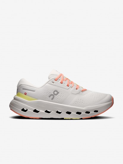 Zapatillas de Running On Running Cloudrunner 3 Blancas y Naranja W