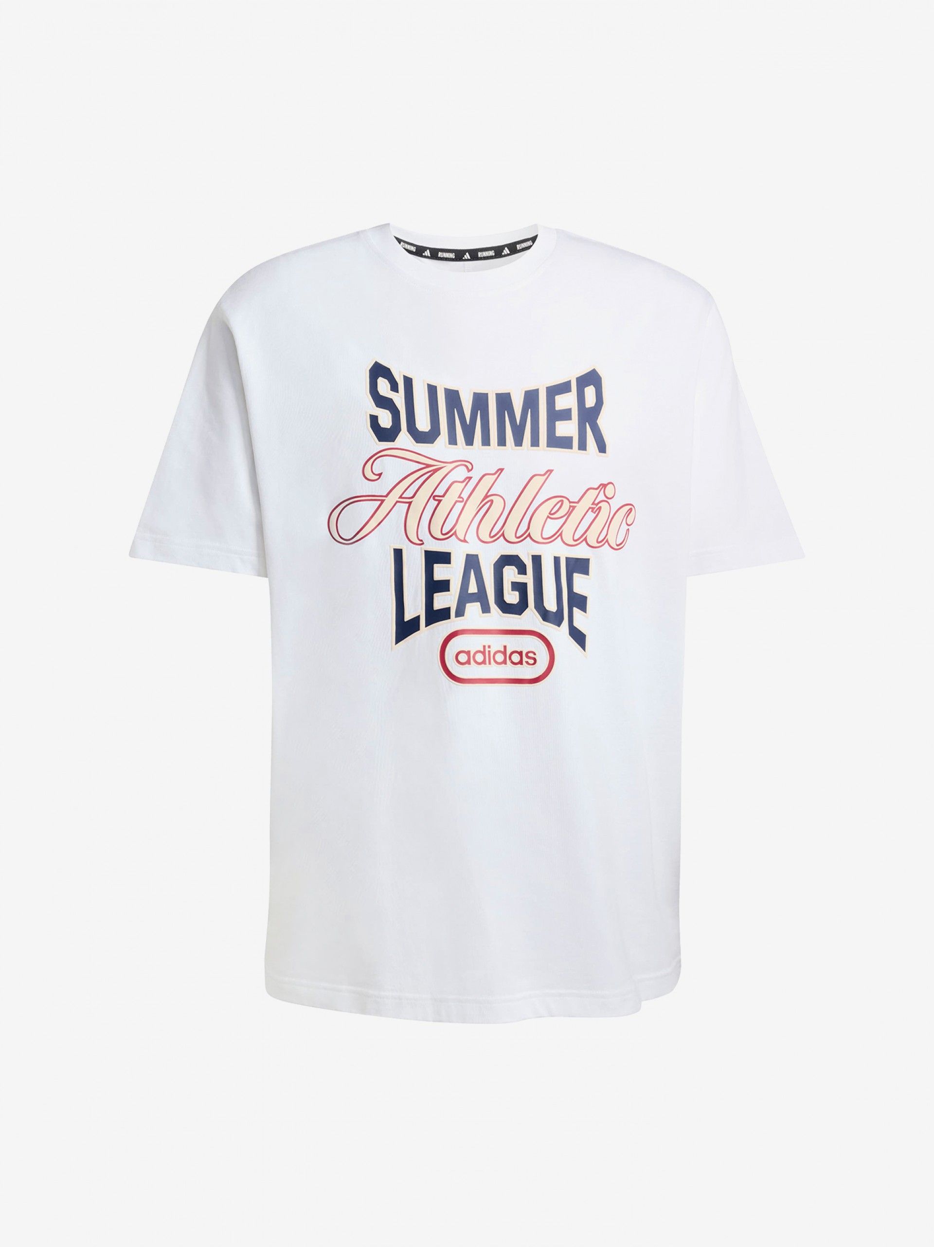 Adidas Summer League Varsity GFX White T-shirt