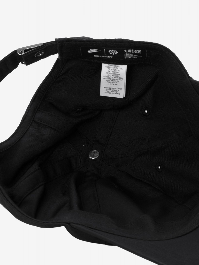 Gorra Nike Dri-FIT Club Negra Para Ni�o
