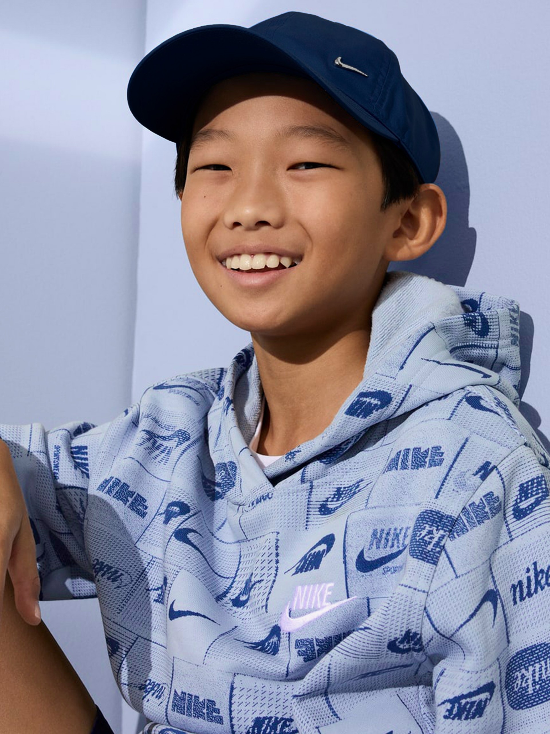 Boné Nike Dri-FIT Club Azul Para Criança