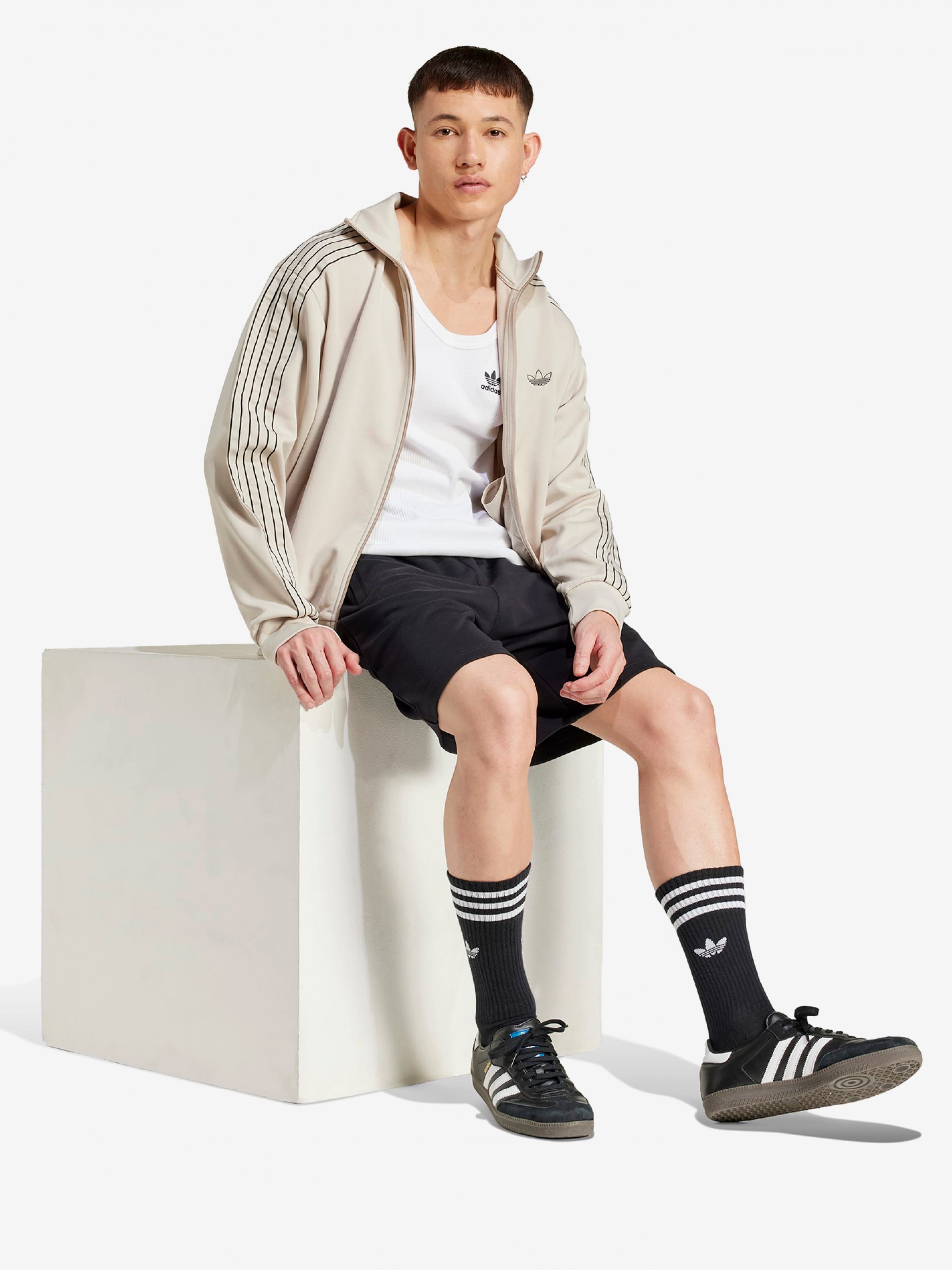 Adidas Trefoil Essentials Black Shorts