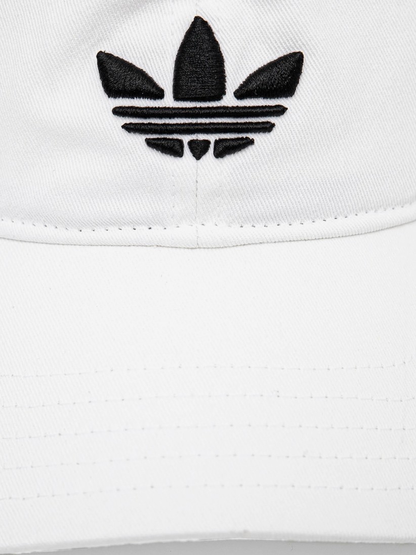 Gorra Adidas Adicolor Classic Trefoil Baseball Blanca