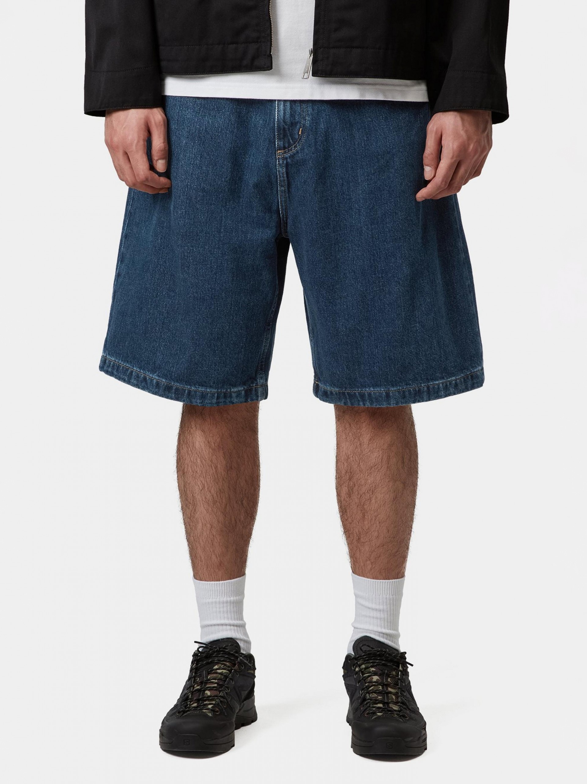 Carhartt WIP Brandon Blue Denim Shorts