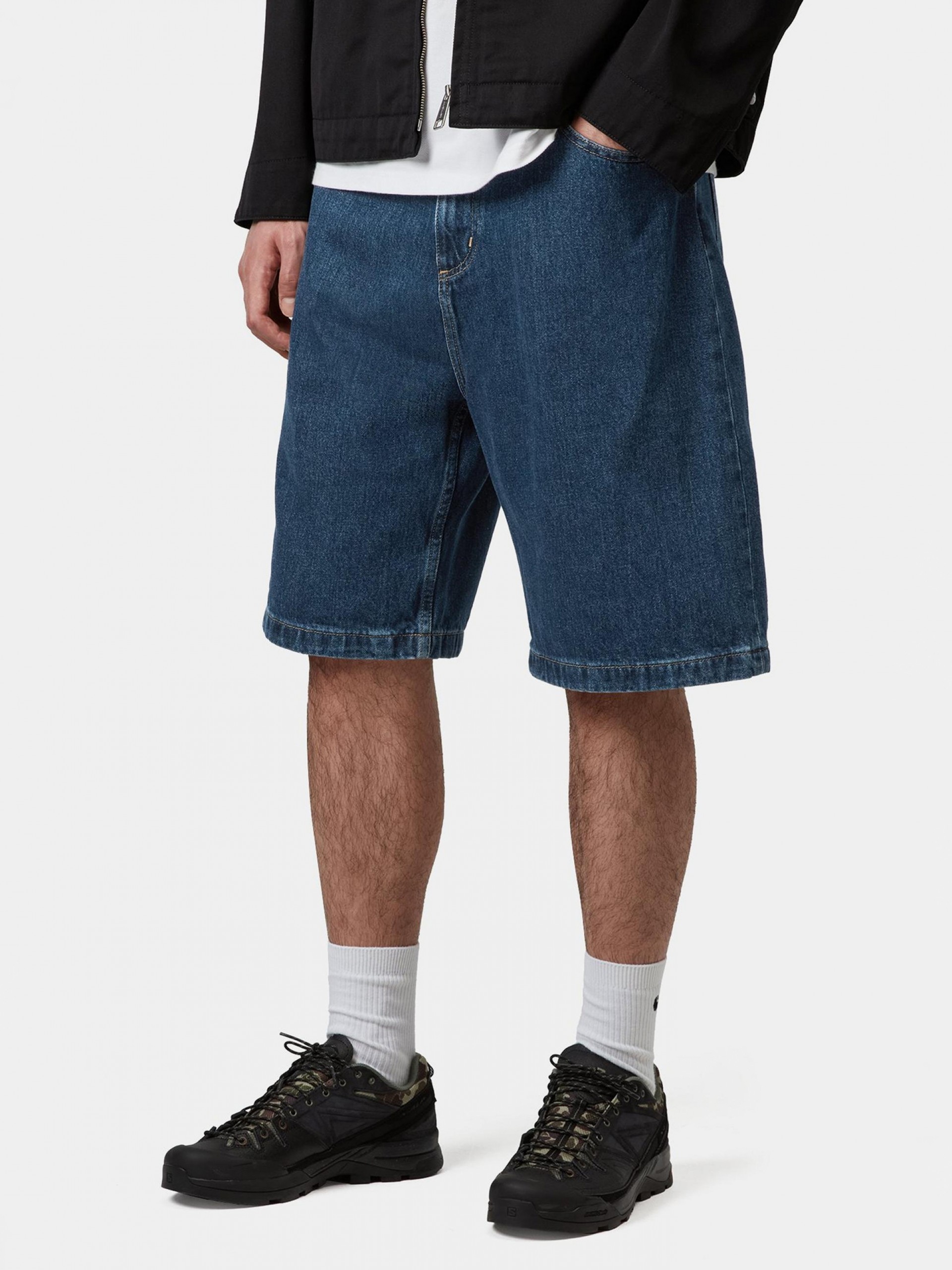 Carhartt WIP Brandon Blue Denim Shorts
