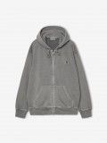 Casaco com Capuz Carhartt WIP Nelson Cinzento (Garment Dyed)