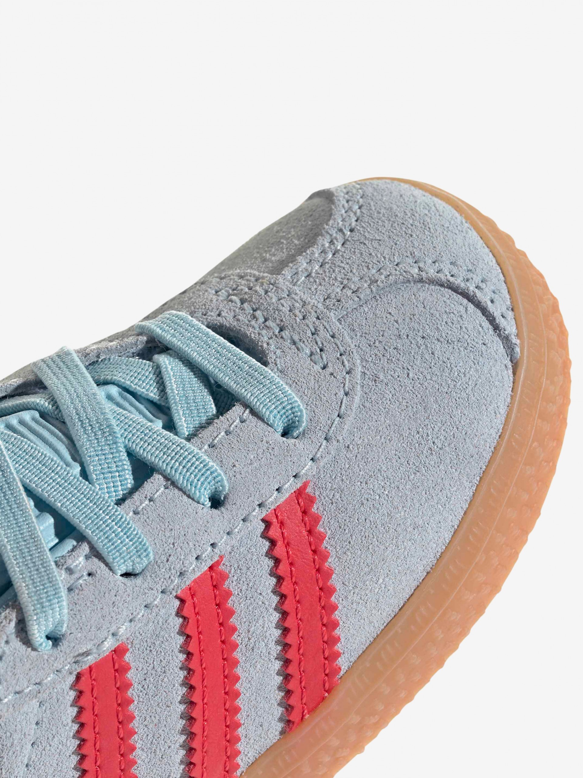 Adidas Gazelle CF EL I Blue and Red Suede Sneakers