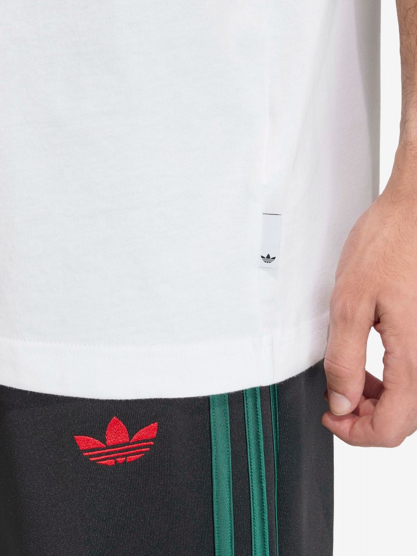 T-shirt Adidas Character Trefoil Series Branca