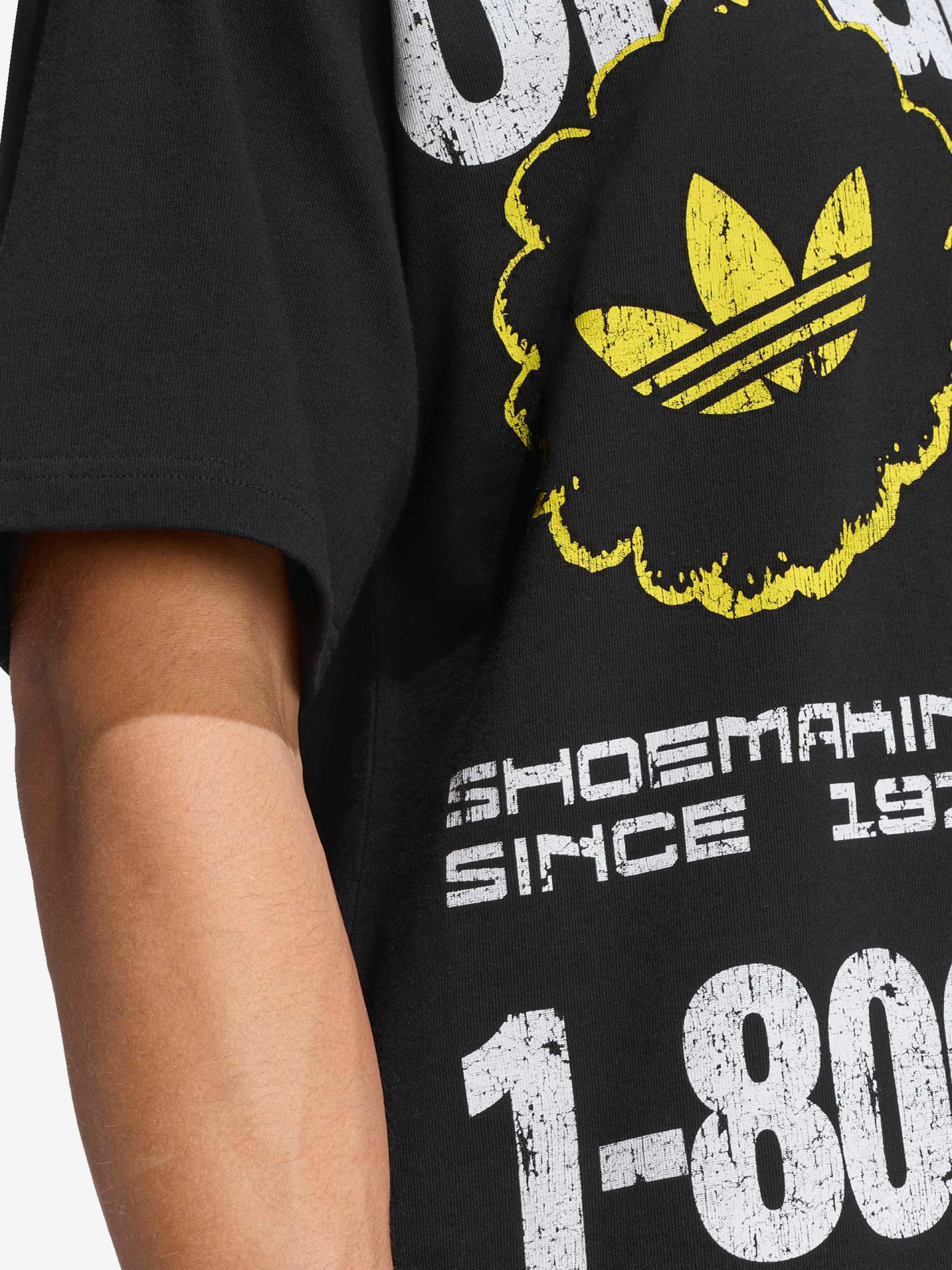 T-shirt Adidas Duck Graphic Cinzenta