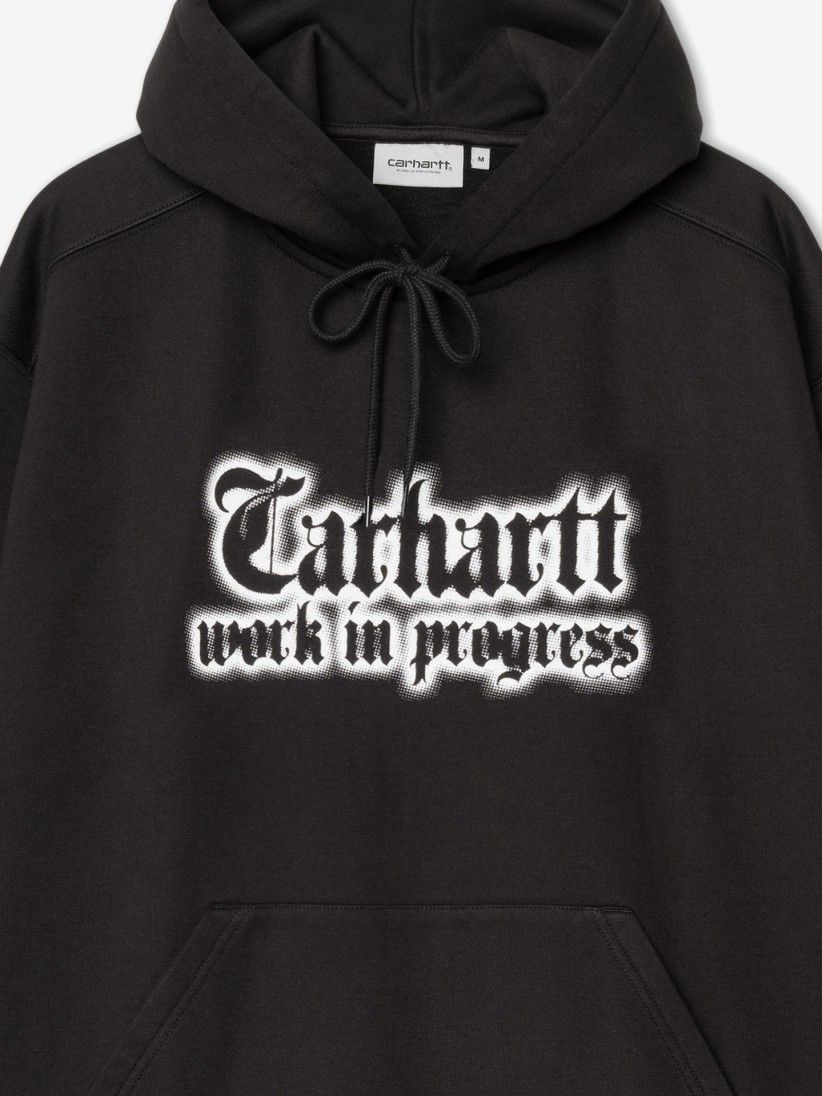 Camisola com Capuz Carhartt WIP World Tour Preta