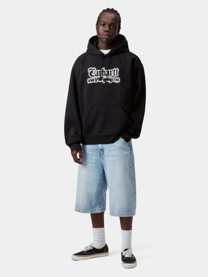 Camisola com Capuz Carhartt WIP World Tour Preta