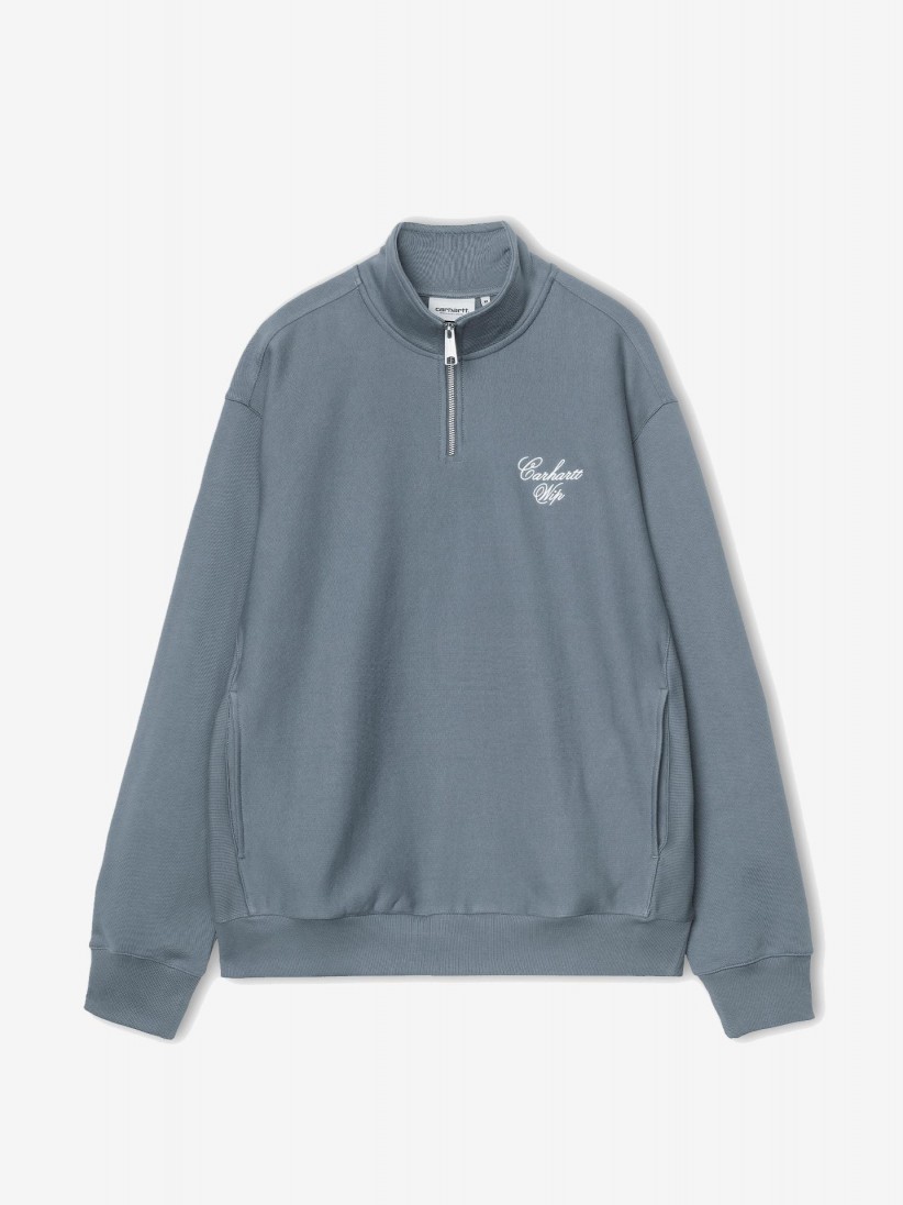 Camisola com Fecho Carhartt WIP Longhand Azul
