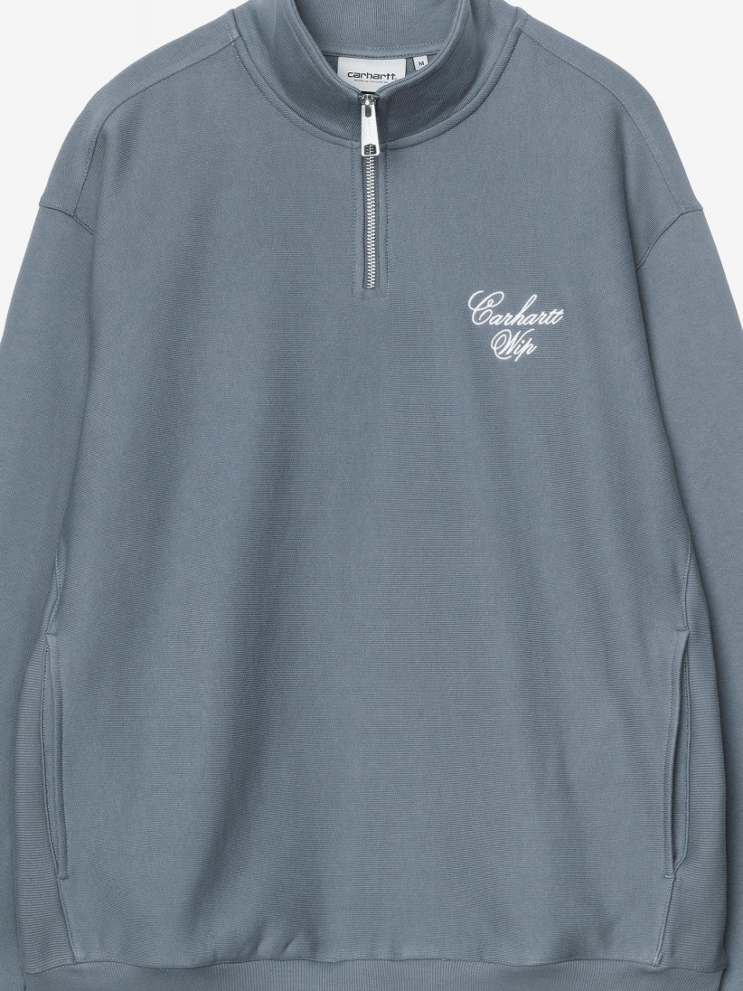 Camisola com Fecho Carhartt WIP Longhand Azul
