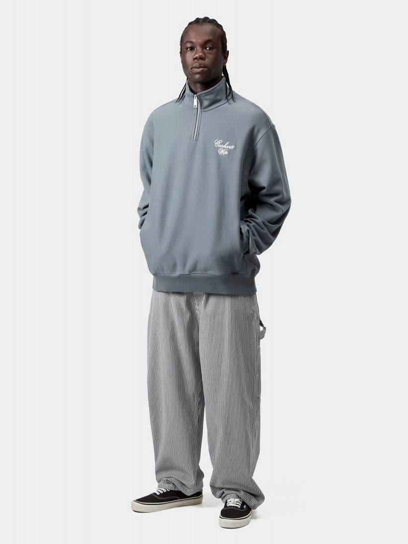 Camisola com Fecho Carhartt WIP Longhand Azul