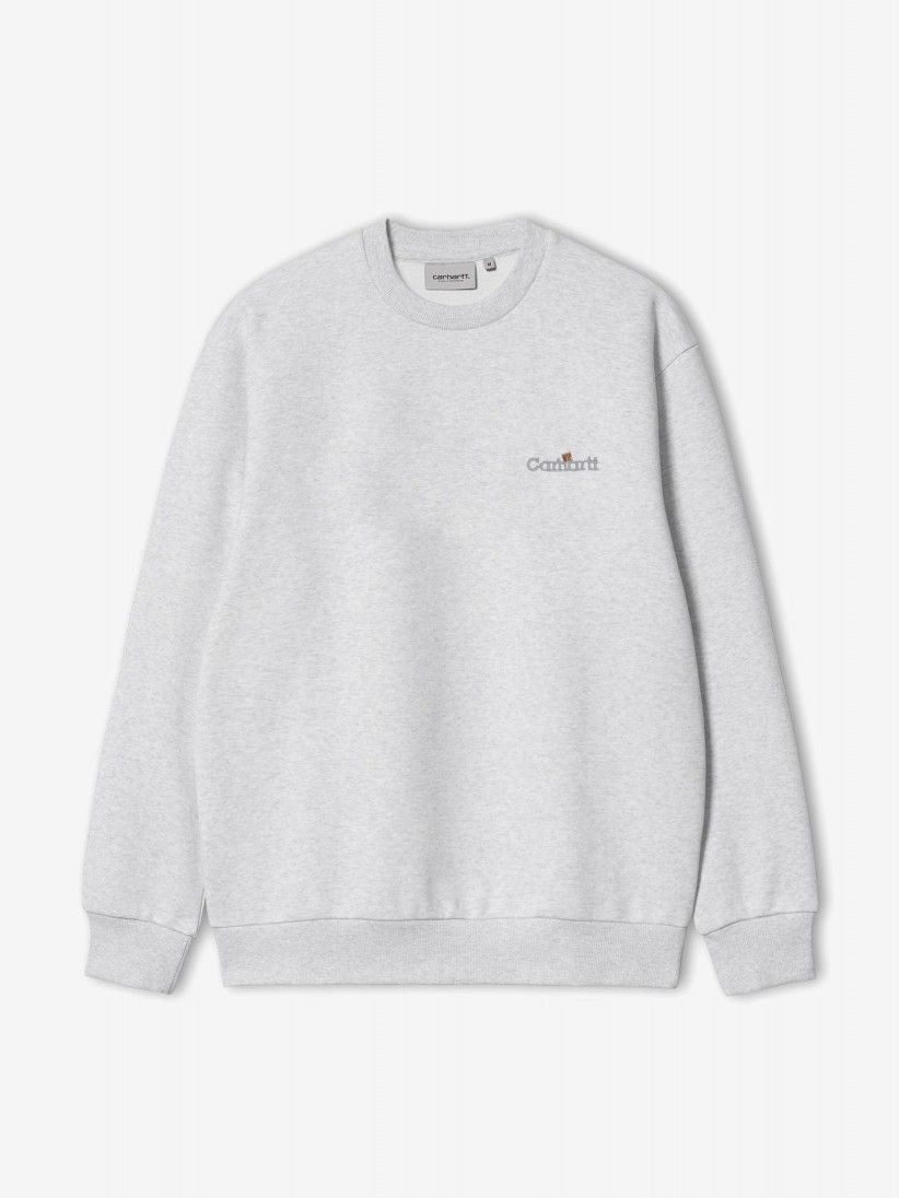 Camisola Carhartt WIP Label Cinzenta