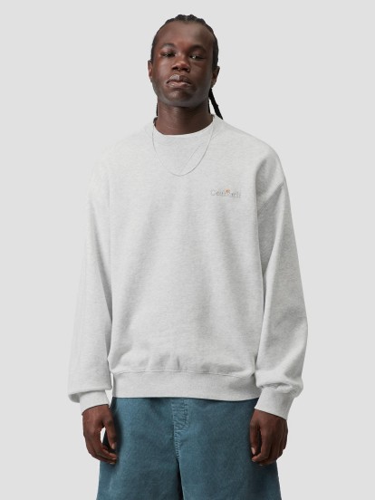 Camisola Carhartt WIP Label Cinzenta