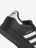 Zapatillas Adidas Originals Superstar II C Negras y Blancas