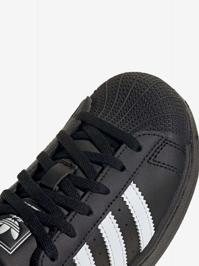 Zapatillas Adidas Originals Superstar II C Negras y Blancas