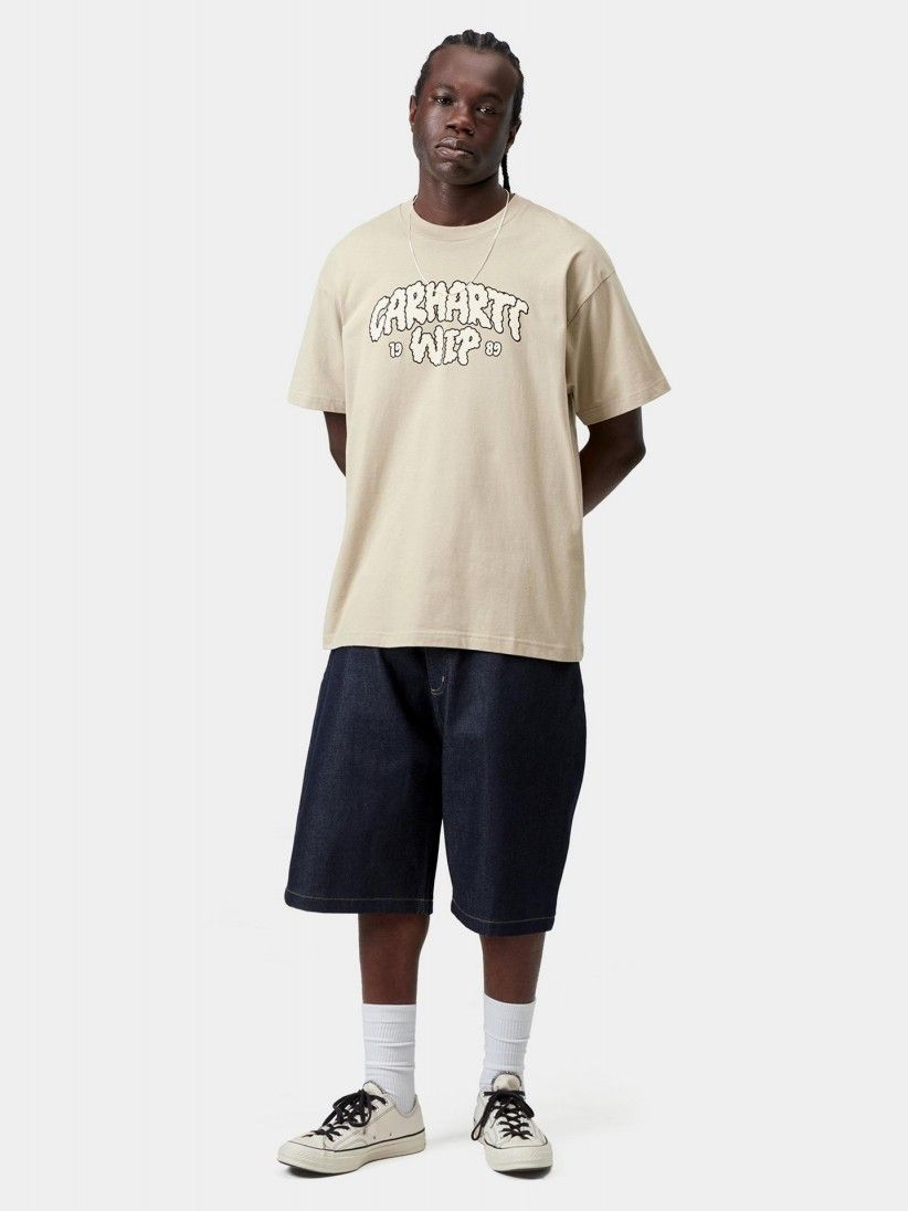 T-shirt Carhartt WIP Cloud Script Caqui